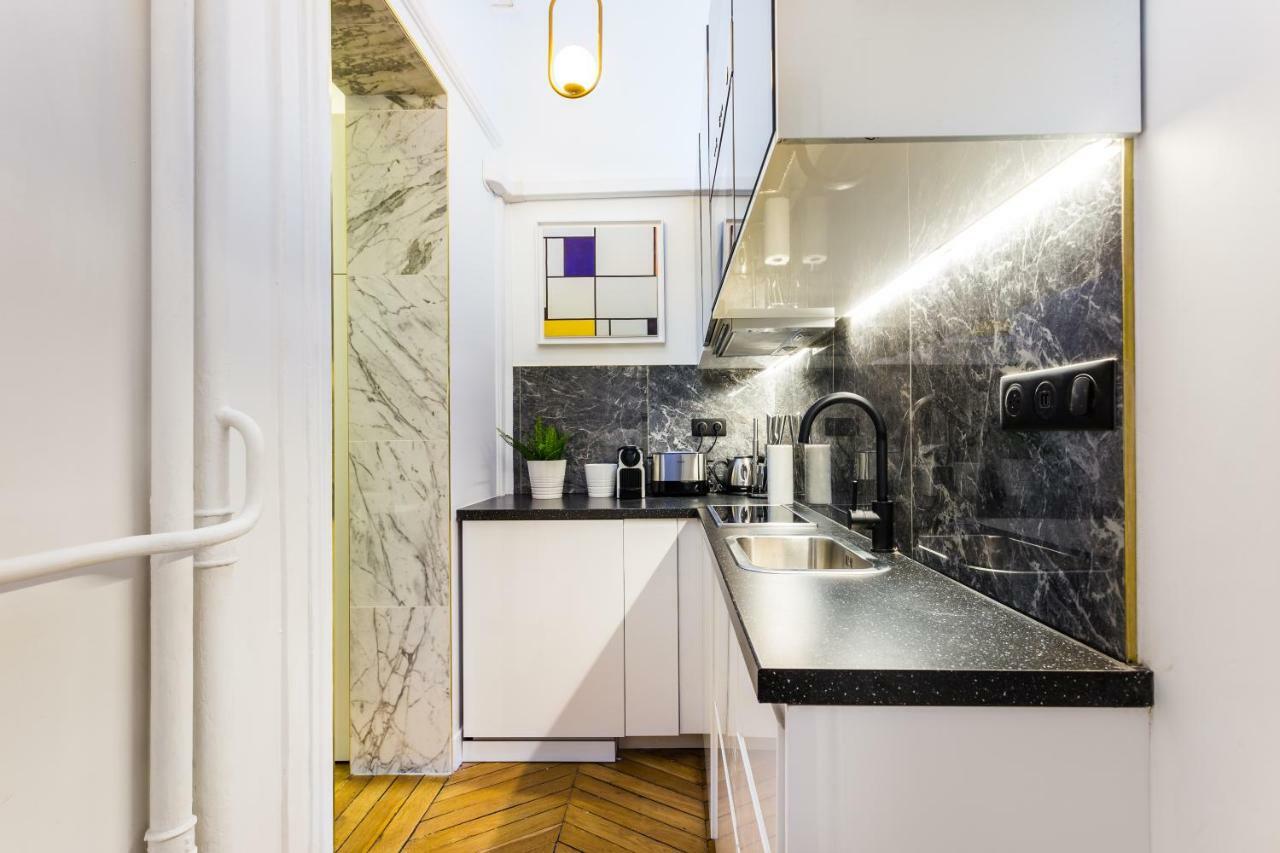 Moderne Apartment - 1Br-4P - Champs-Elysees Paris Exterior foto